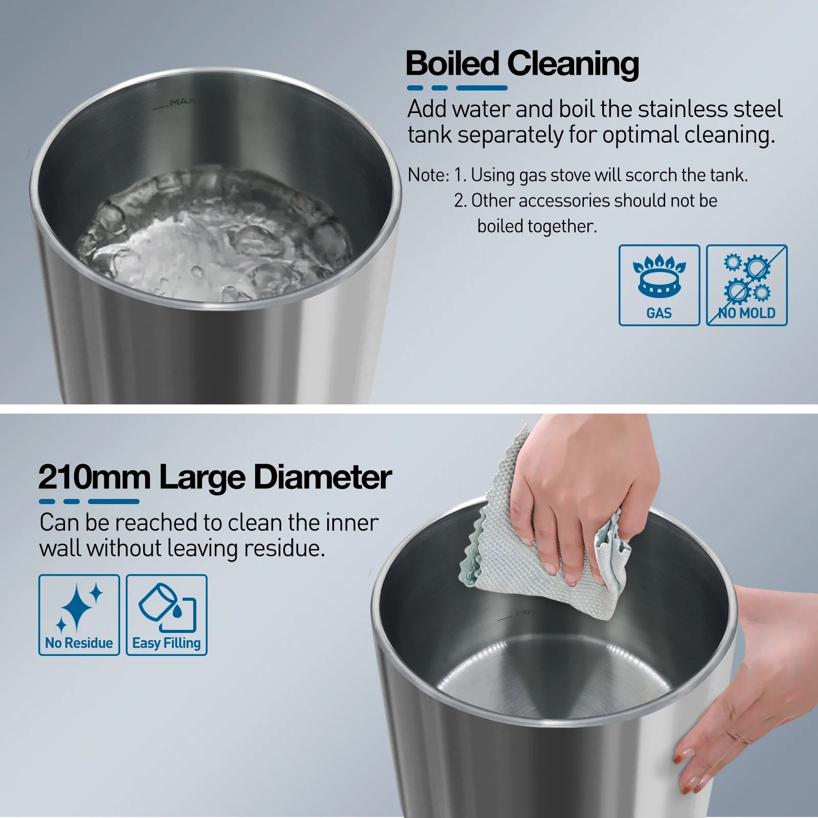 Ultrasonic Cool Mist Humidifiers for Bedroom Large Room