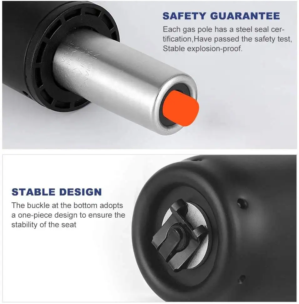 High quality ergonomic office comfort supervisor computer lumbar support full black office chairs