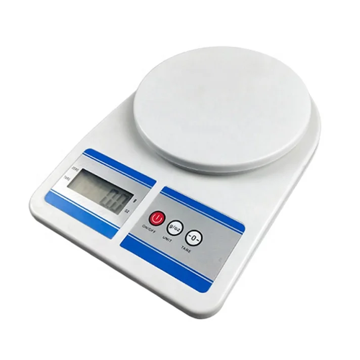 
Portable Kitchenware Food Nutrition Scale, Plastic Kitchen Scale SF-400 10kg 