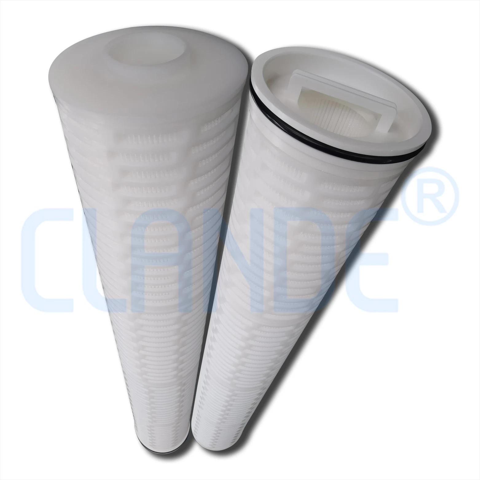 High Flow Pes Membrane Pleated Water Filter Cartridge For Domestic Or Commercial And Industrial Water Purification