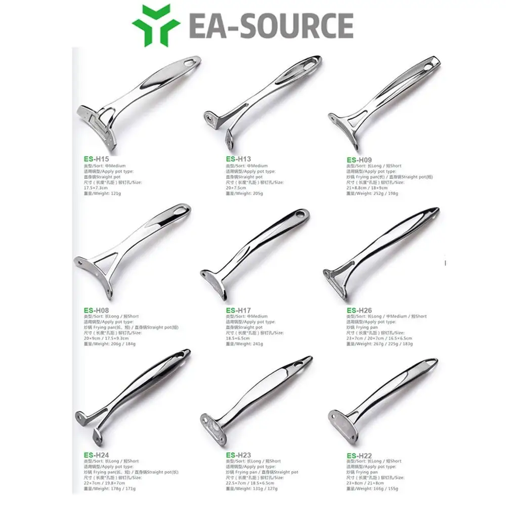 High Quality Die Cast Stainless Steel SS201 Replacement Side Pot Handle For Cooking Pot