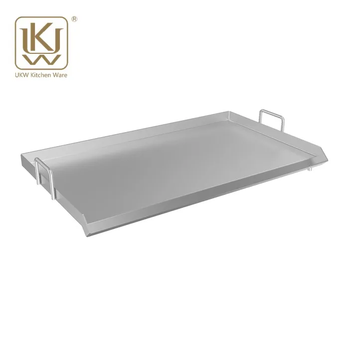 UKW Kitchenwares Stainless Steel Commercial Outdoor Plancha Grills BBQ Barbecue Gas Griddle