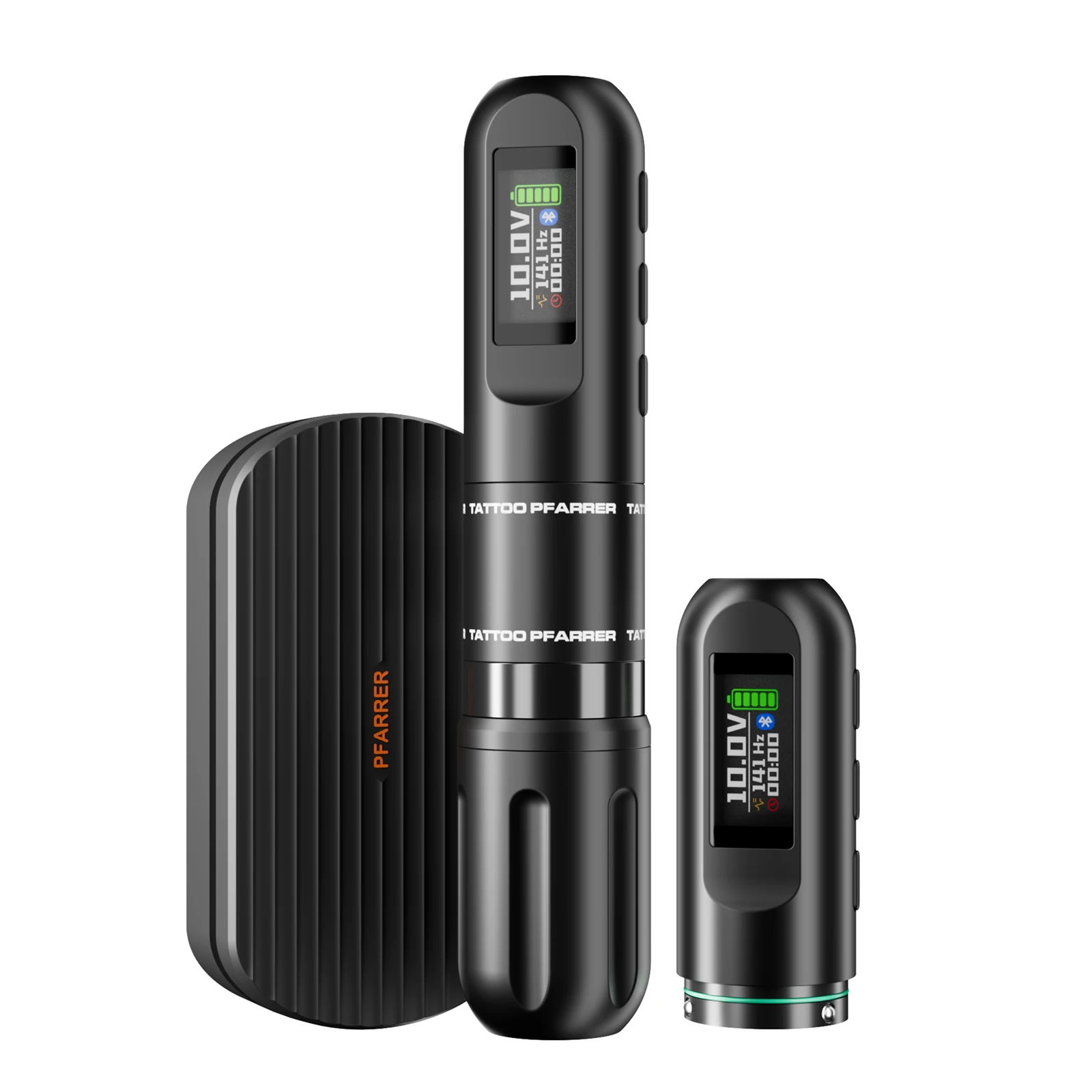 PFARRER 3.5mm/4.0mm Stroke Straight Drive Bar Professional Wireless Tattoo Pen Gun Machine for Body Art