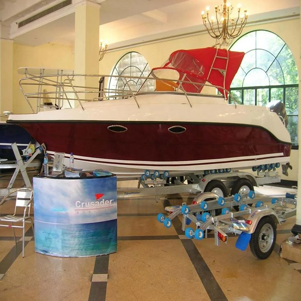 
hot sale 23ft fiberglass walkaround fishing cabin boat 