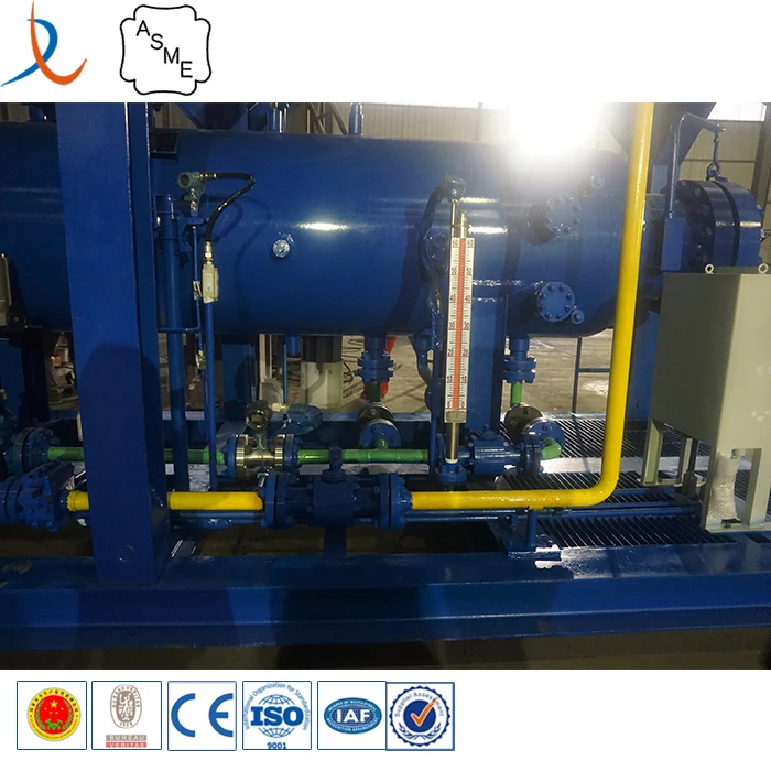 Skid Mounted oilfield cyclone separator / 3 phase oil gas water separator