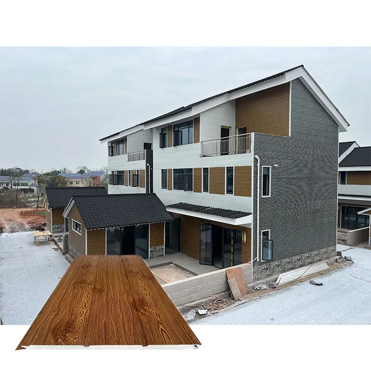 Wholesale High Quality Modern Style Luxury Decorative Heat Insulation Metal Panel For Prefabricated Houses