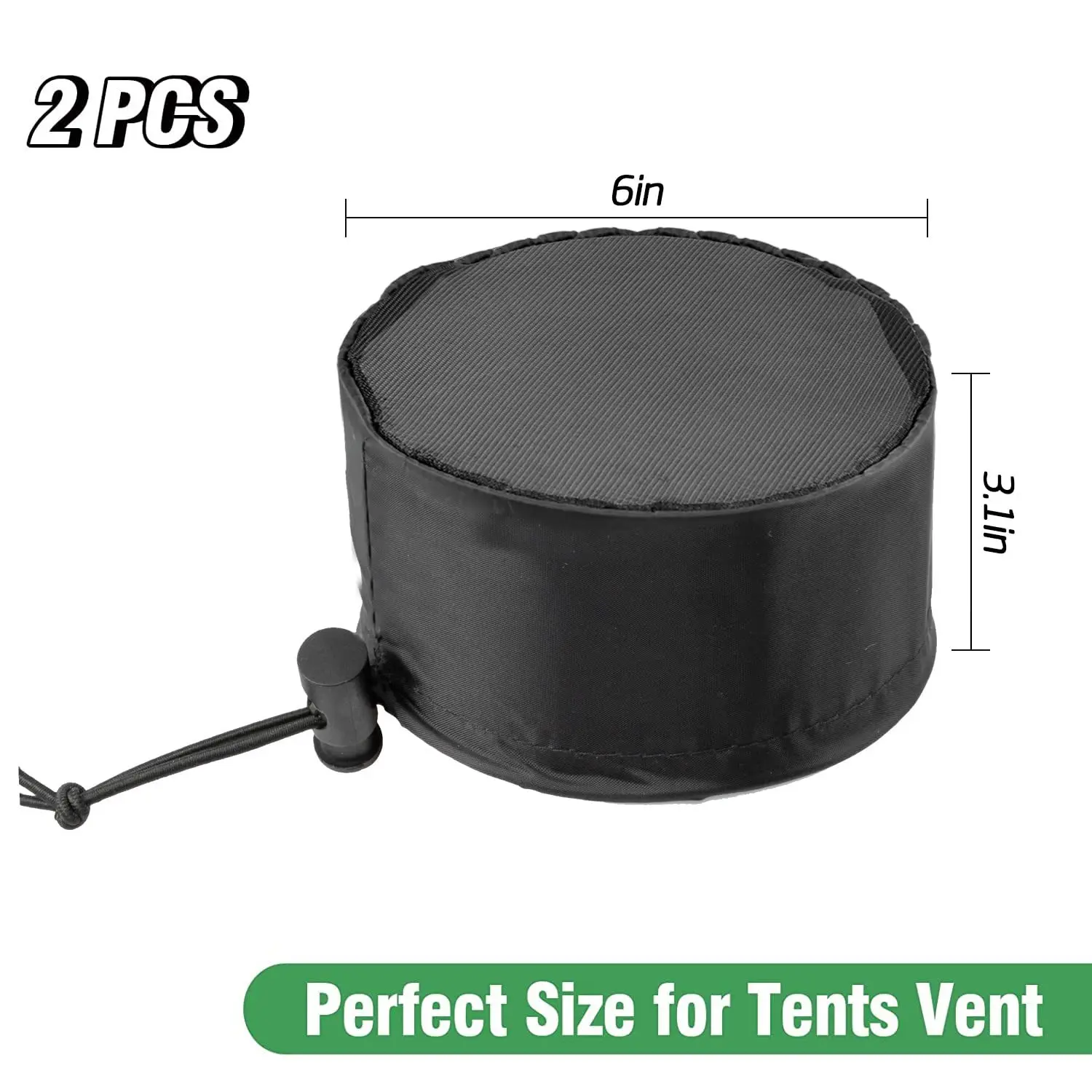 2022 New Style Anti-insect net 2Pcs dustproof mesh hood filter ventilation cover Grow Tents Vent Cover