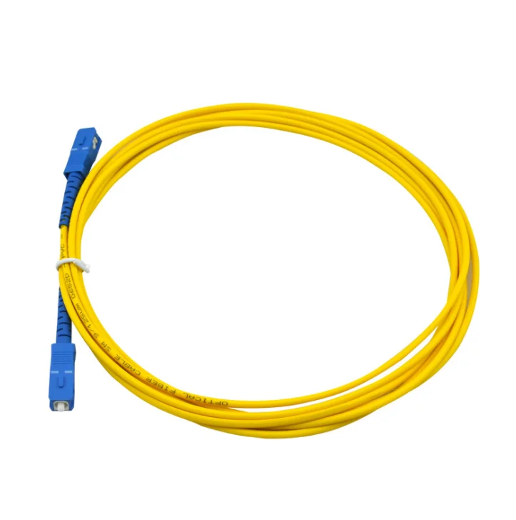 Patch Cord Simplex 2.0mm 3.0mm Single Mode Fiber Patch Cable jumper 1m 2m 3m 5m 10m SC APC to SC UPC SC