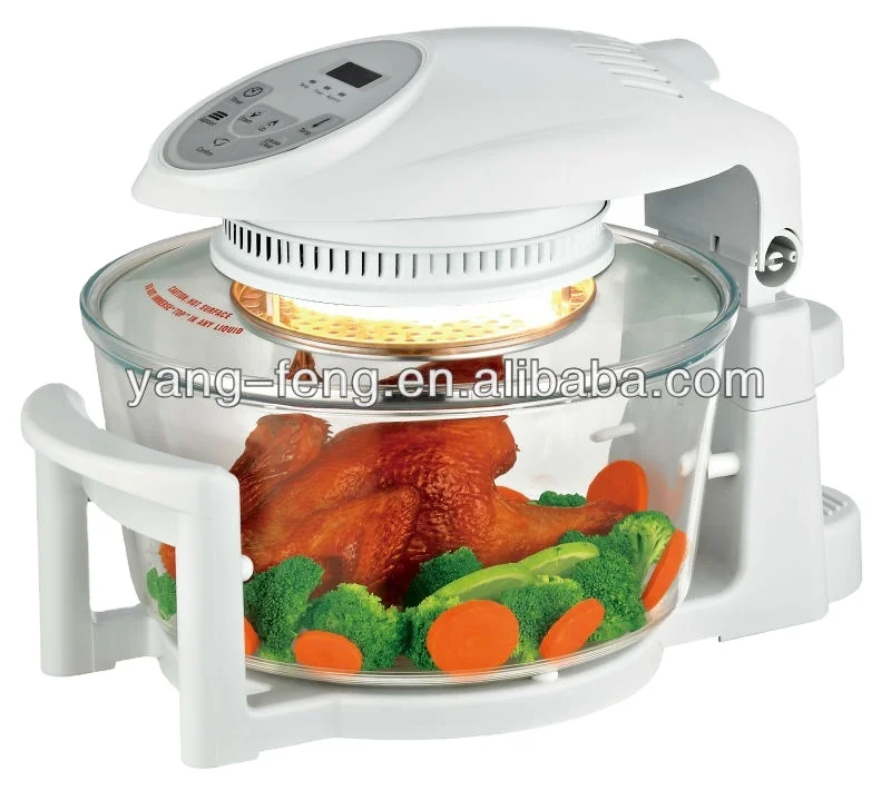 High quality, multifunctional, safe, round, non stick 12L el-916d microwave oven light wave oven