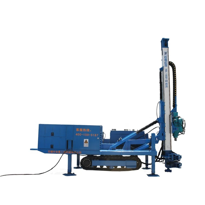 HDL-180D1 Slope support Original factory foundation supporting Fully hydraulic multifunctional crawler drilling rig