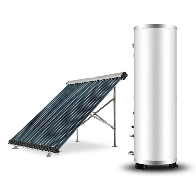 Solar Geyser Tubes Collector Water Heater With Pressure Pump Thermal Water Heaters