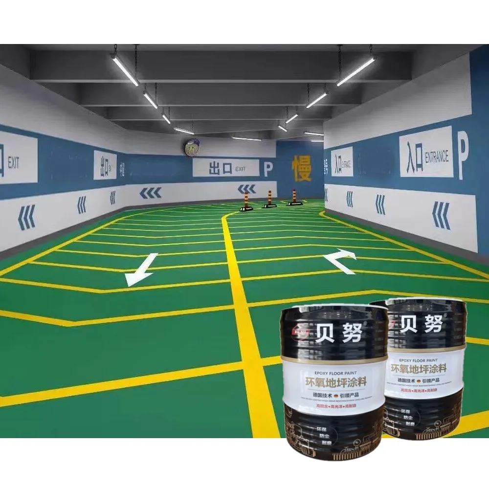 Wholesale of Chinese factories Ceramic Acrylic Surface Adhesive Anti slip Crystal Clear Epoxy Resin Floor paint