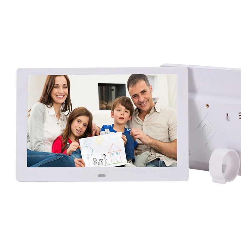IPS 1280*800 разрешение Заводская 10 1 дюймовая цифровая фоторамка Поддержка USB SD карта HD экран