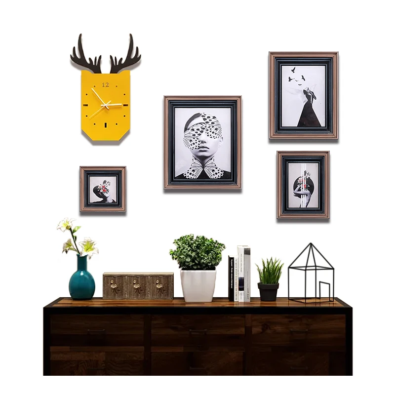 Wholesale Cheap Price Bulk Delicately Home Decoration Wall Picture Photo Frames