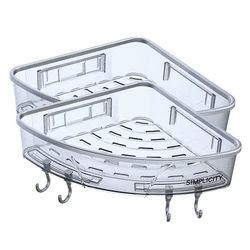 Cheap wholesale portable plastic corner shelf bathroom