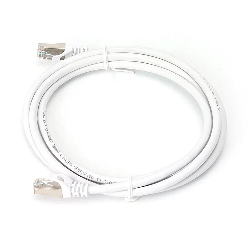 Ethernet RJ45 cable SSTP CAT6A Shielded Copper Cable Network Patch Cord cat6 cable