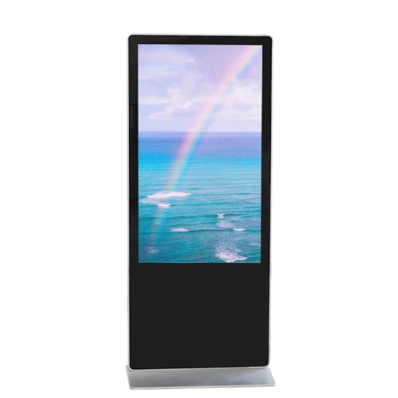 60 Inch 1080p Vertical Digital Signage Indoor Lcd Touch Screen Monitors For Advertising