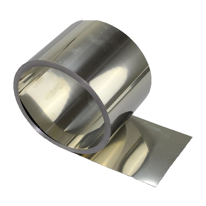 0.003mm precision ultra-thin stainless steel with high elasticity and toughness spring stainless steel with shrapnel 301 foil