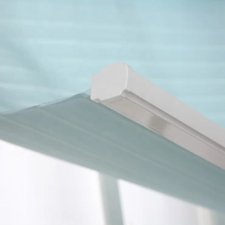 Yongshun horizontal triple one way vision roller blinds shangri-la curtain for balcony