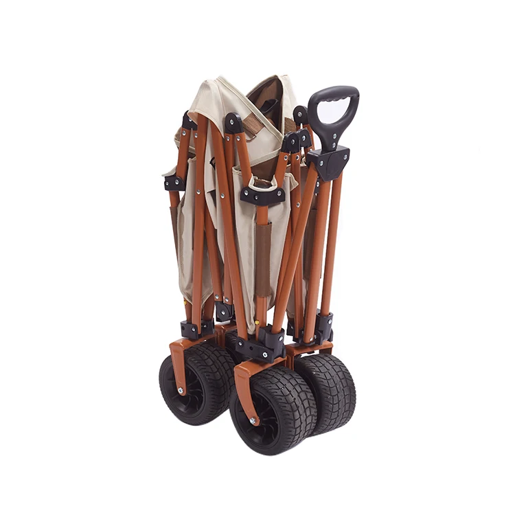 Outdoor garden park utility kids wagon portable beach trolley cart camping foldable folding wagon