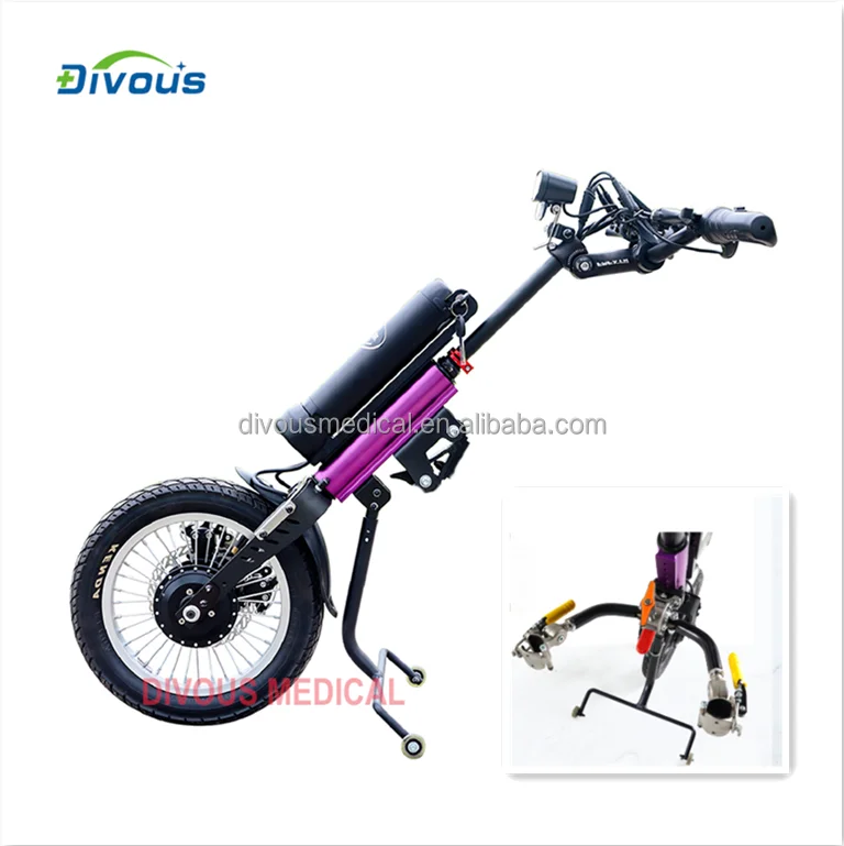new promotion product 600W wheelchair handbike handcycle electric bike conversion kit for old handicapped  people