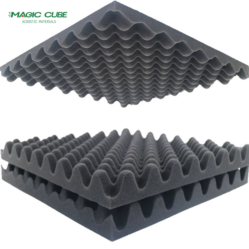Low Cost Pannelli Fonoassorbenti Soundproofing Sound Insulation Panels Egg Crate Wave Package Packing Foam Insert
