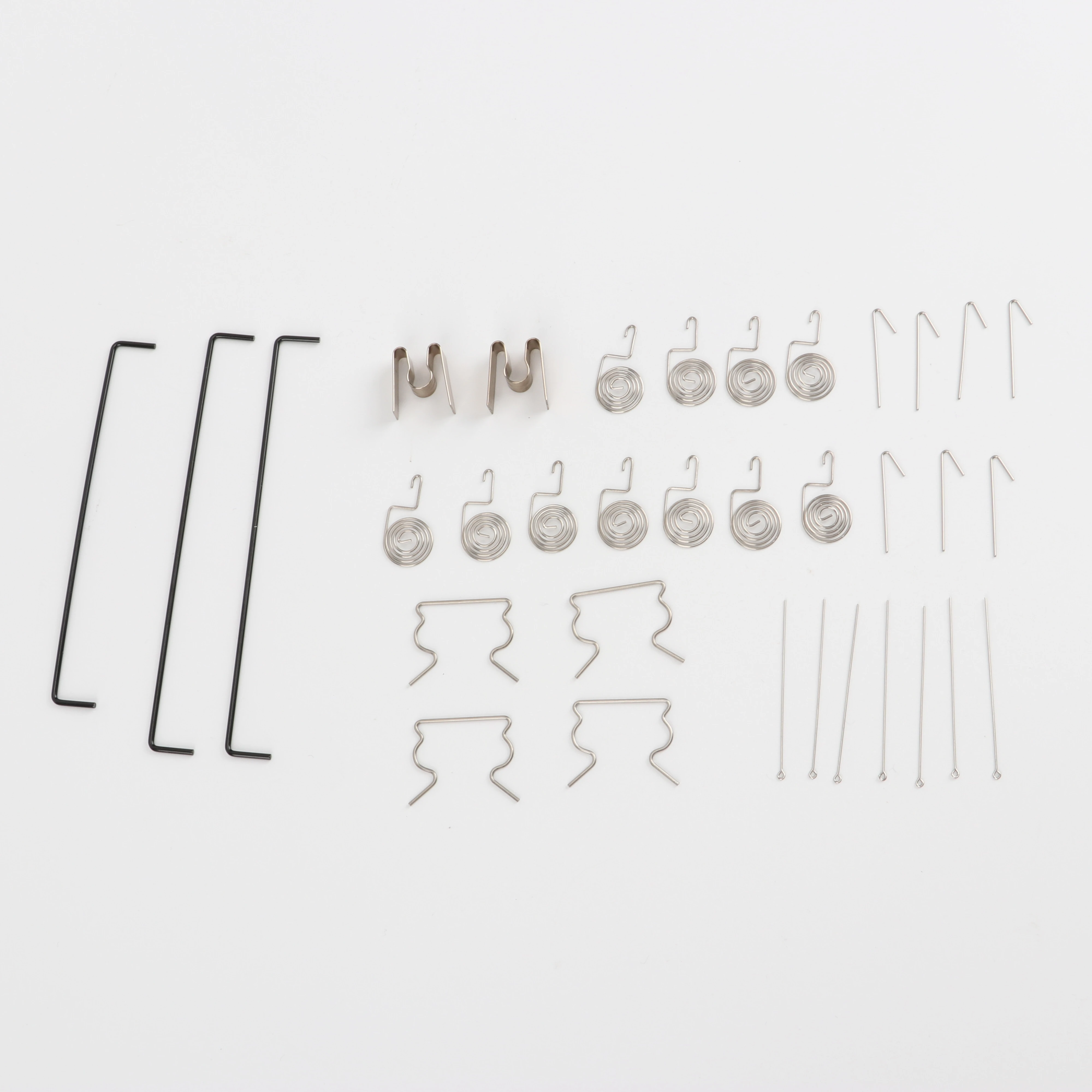 Stainless steel Black Coating stabilizer wire keyboard 6u keyboard stabilizers spring free sample