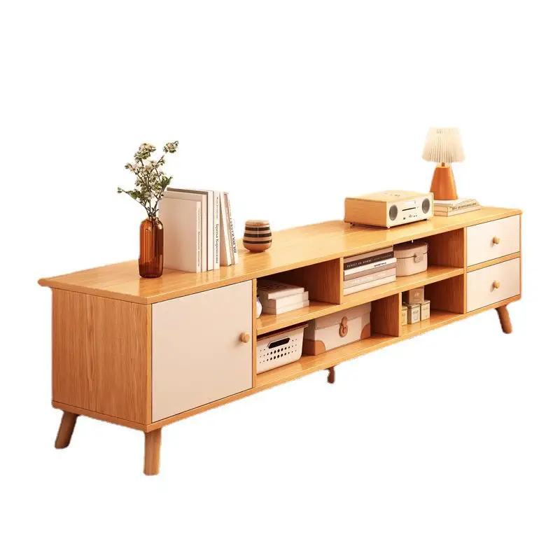 Factory Price Extra Large TV Stand Cabinet Wood For Living Room Furniture