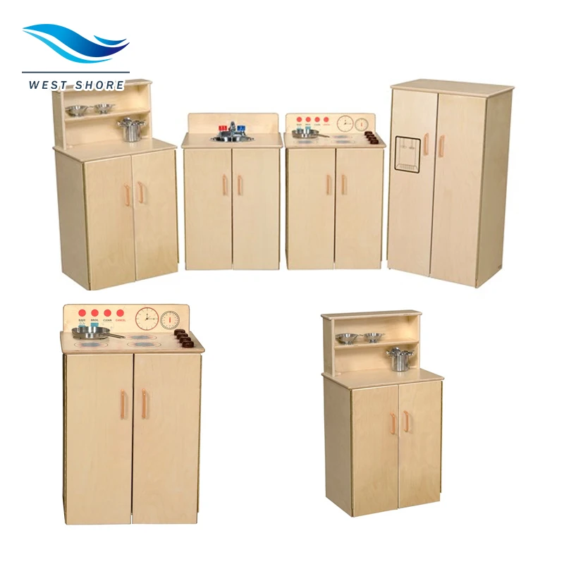 Wooden Kitchen Toys Montessori Nursery Furniture Kindergarten Classroom Design Preschool Furniture Suppliers For Kids