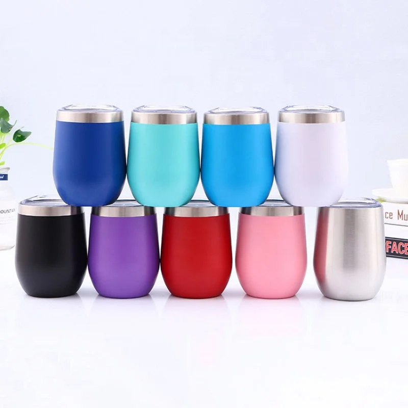 Wholesale Swig Mugs 304 Stainless Steel 12 Oz. Wine milk coffee tumbler reusable coffee cup