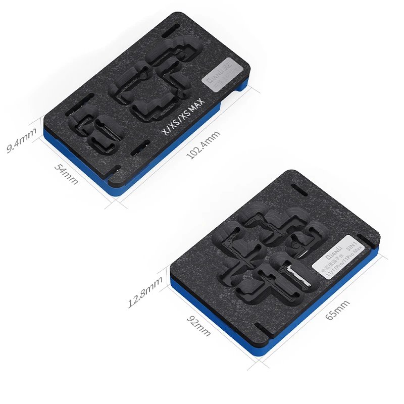 Qianli Motherboard Middle Layer Board BGA Reballing Stencil Plant Tin Platform for iPhone X XS MAX Logic Board Repair