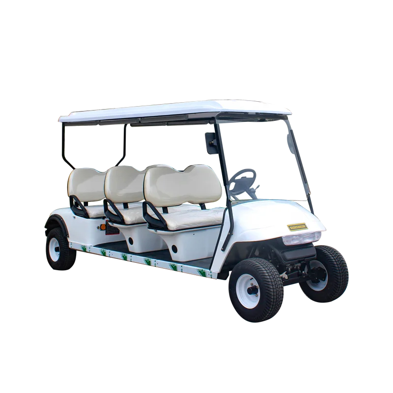 Chinese manufacturer 6 seat electric golf cart golf buggy for sale low speed vehicle