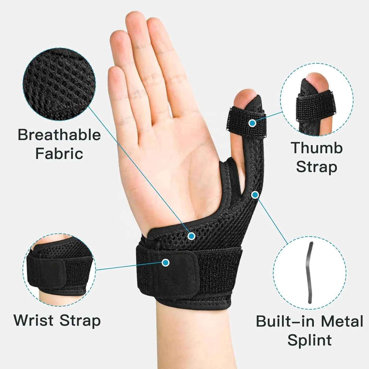 Wholesale Adjustable Breathable Wrist Band Wrist Support Wrist Thumb Guard Protector