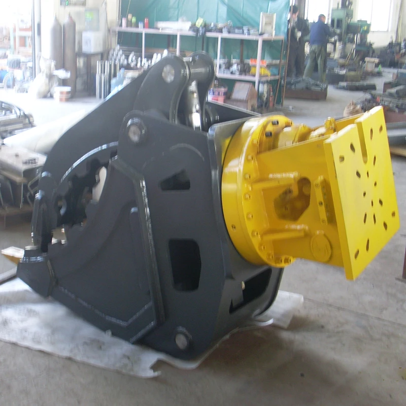 Q345B Mini Excavator Attachments Hydraulic Power Thumb Bucket