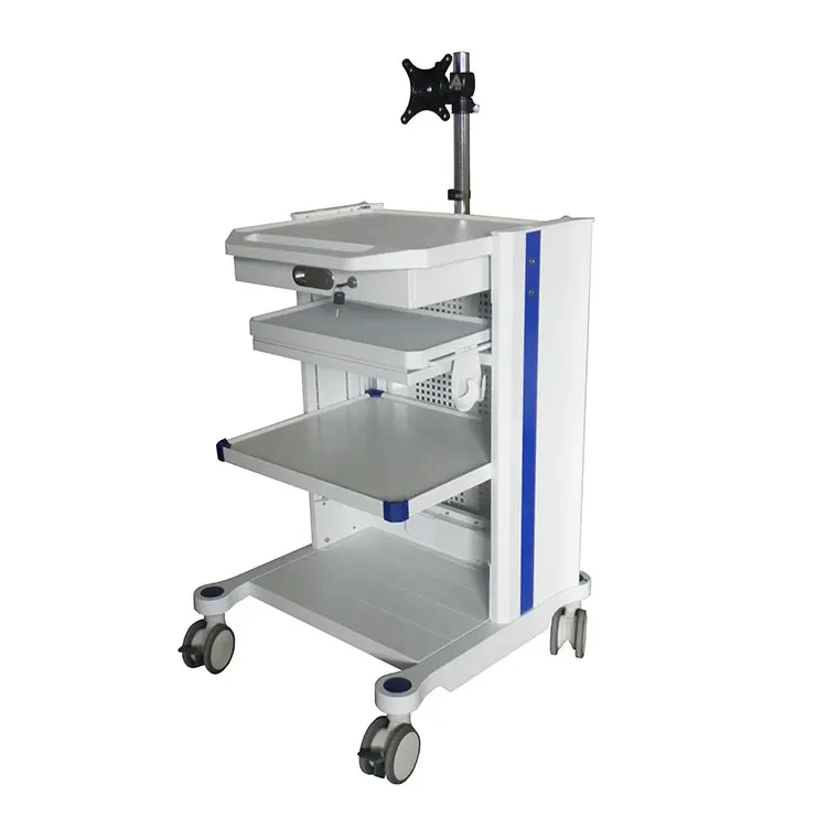 Medical Trolley Endoscopy Cart medical trolley cart endoscopic medical equipment laparoscopy trolley