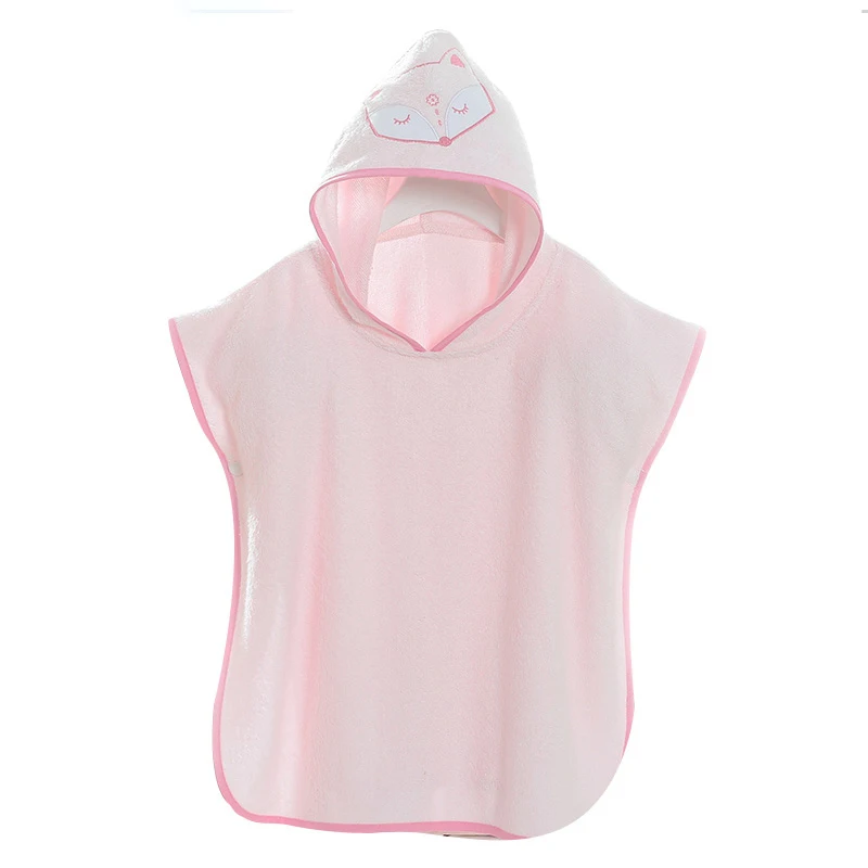good quality soft baby towel wholesale cotton kids poncho beach towel with hooded