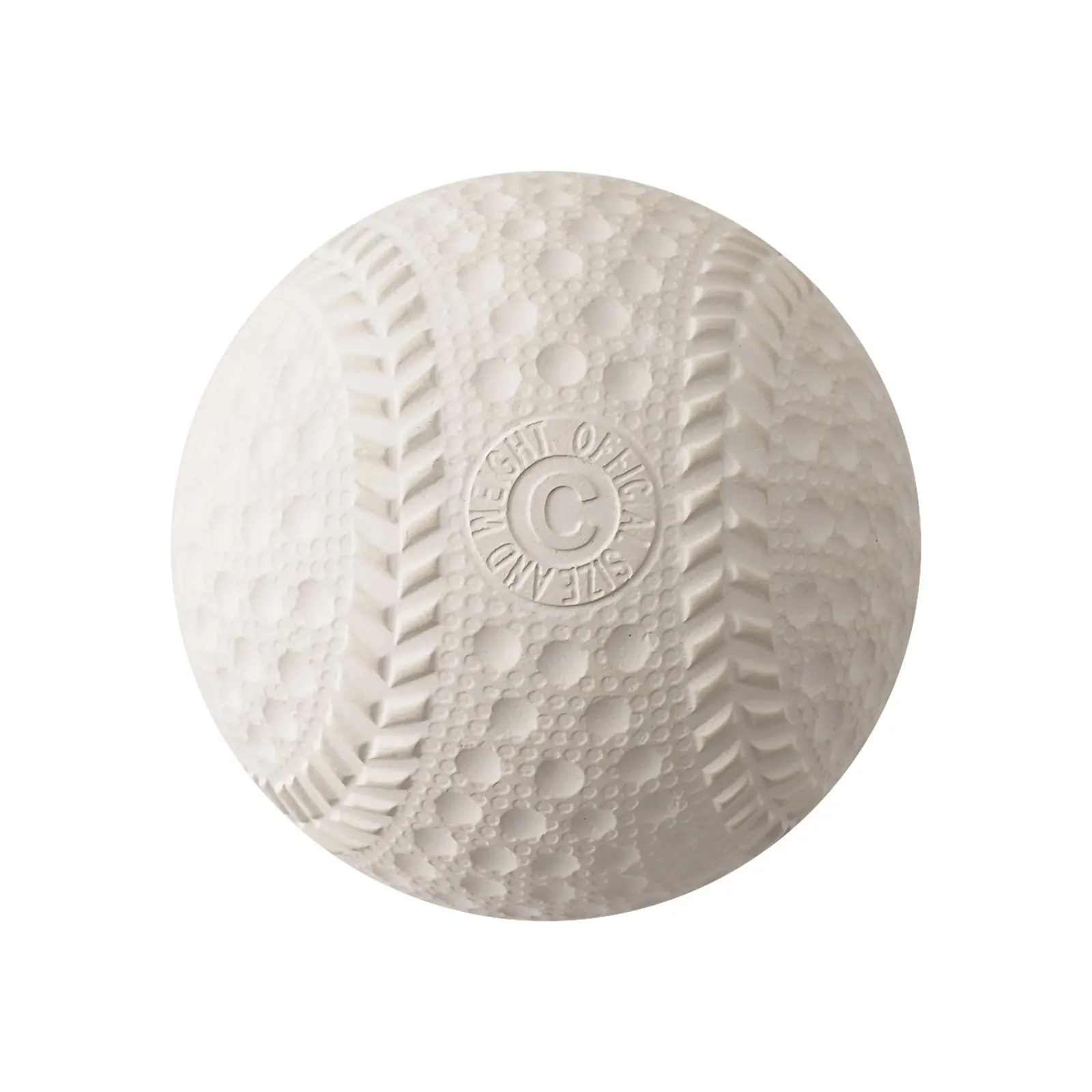 8.5-Inch C Baseball with Durable Rubber Material for Sports Training and Competitions Baseball