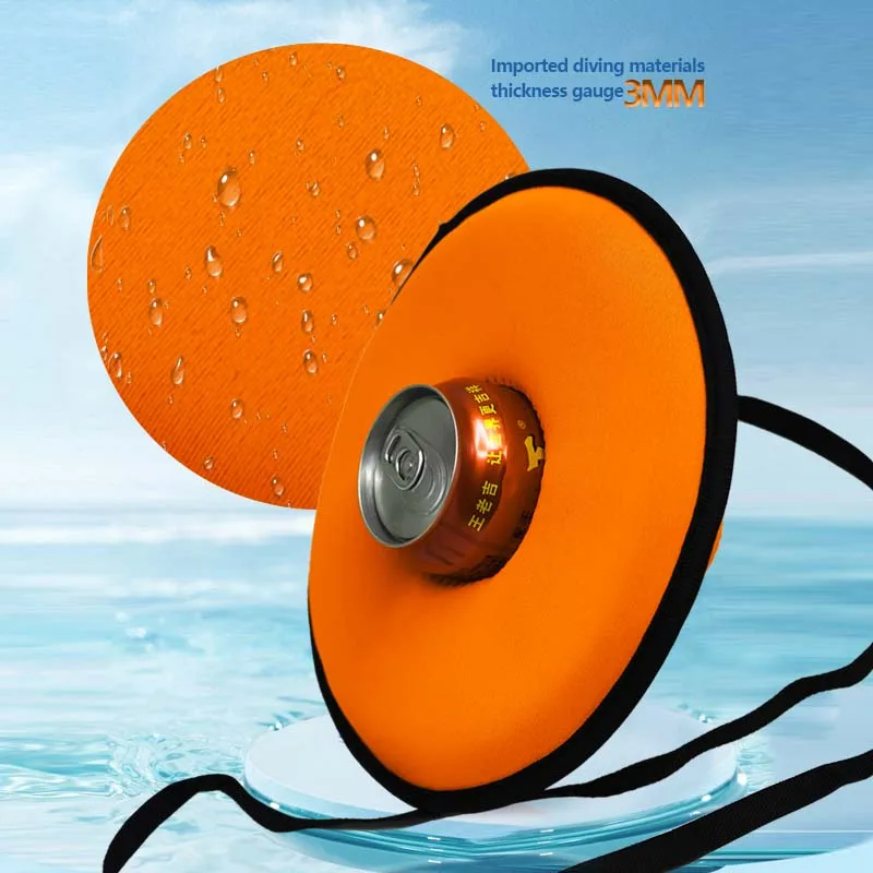 Swimming Water Party Floating Drink Holder  Neoprene Pool Drink Can Bottle Float Cup Cooler
