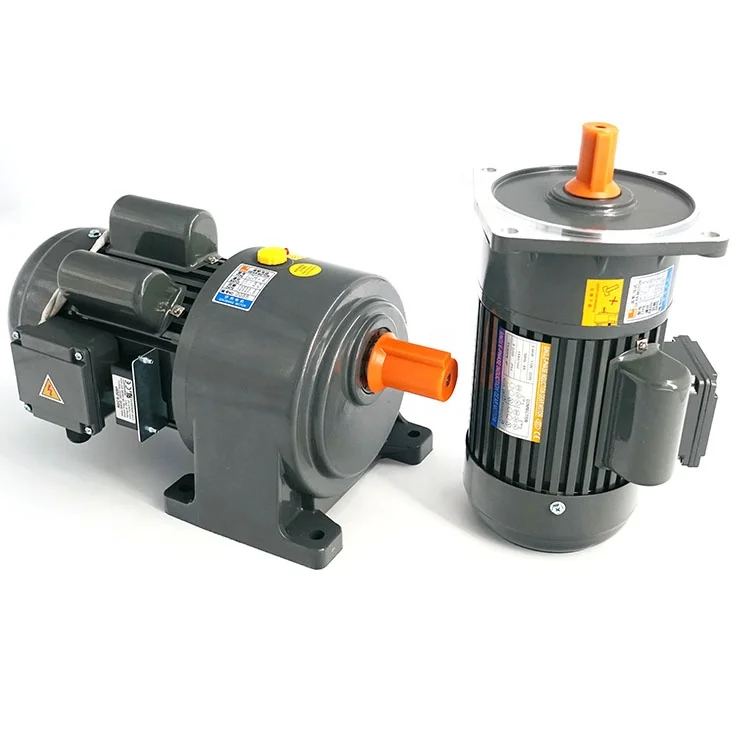 
CPG type small Helical gear reducer speed reducer with single phase and 3 phases electric motor 