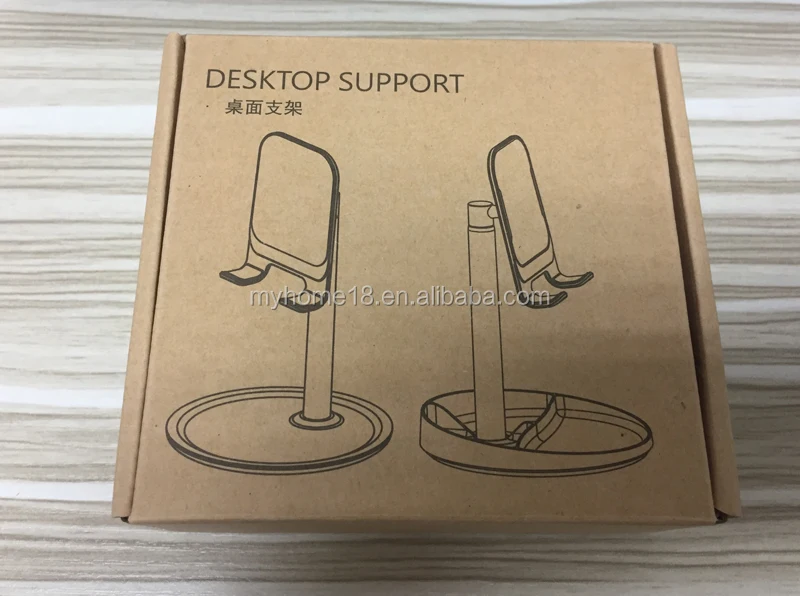 Universal Alloy Desktop Tablet Holder Adjustable Mobile Phone Holder Stand for For iPhone iPad and Cell phone