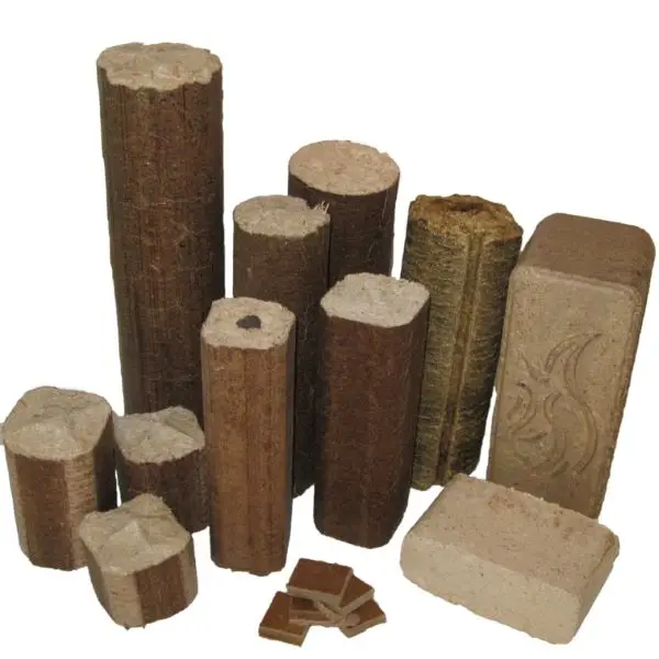 
Premium Hardwood Compressed Sawdust Fire Logs / Briquettes - Natural & FSC 100% 