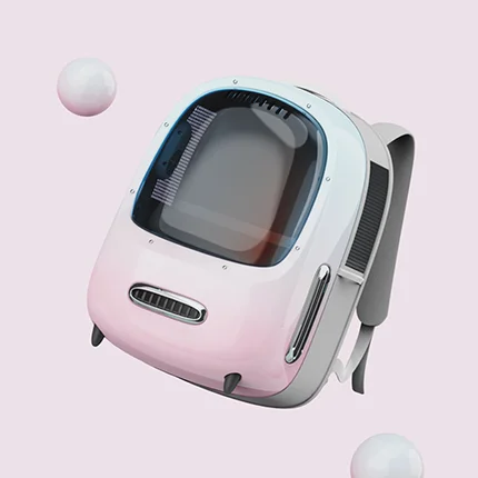 PETKIT Eversweet Outing Portable Transparent Space Capsule Expandable Breathable Backpack Pet Cat Dog Travel Carrier Carring Bag