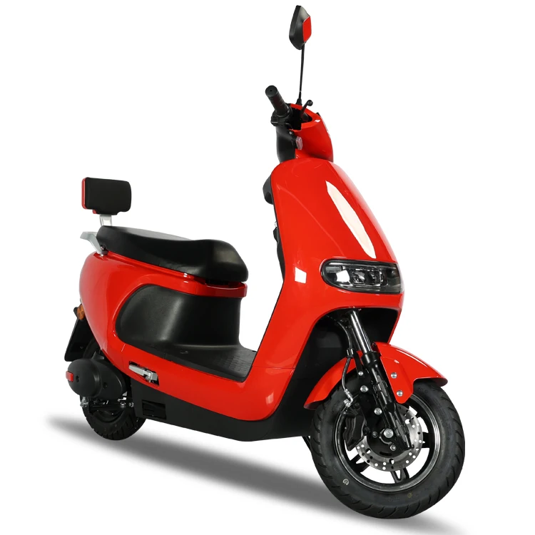 New Design Security Back 2 Wheels Motor Powerful Moped Electric Scooter Electric Motorcycle
