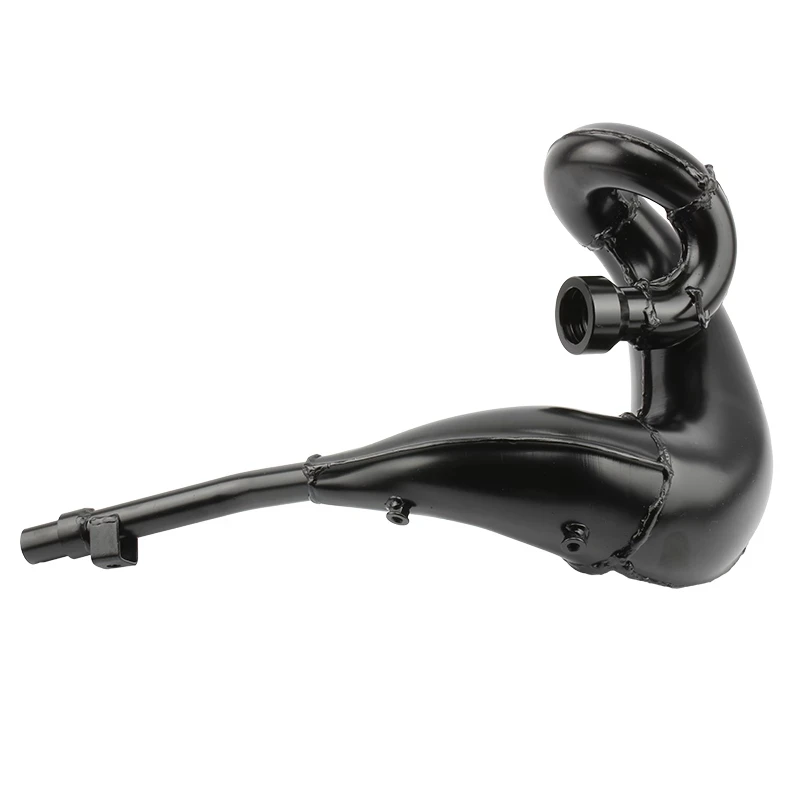 KOSHINE Motorcycle Pipe Exhaust Muffler Black Fit for 50 Mini SX DIRT Bike Parts