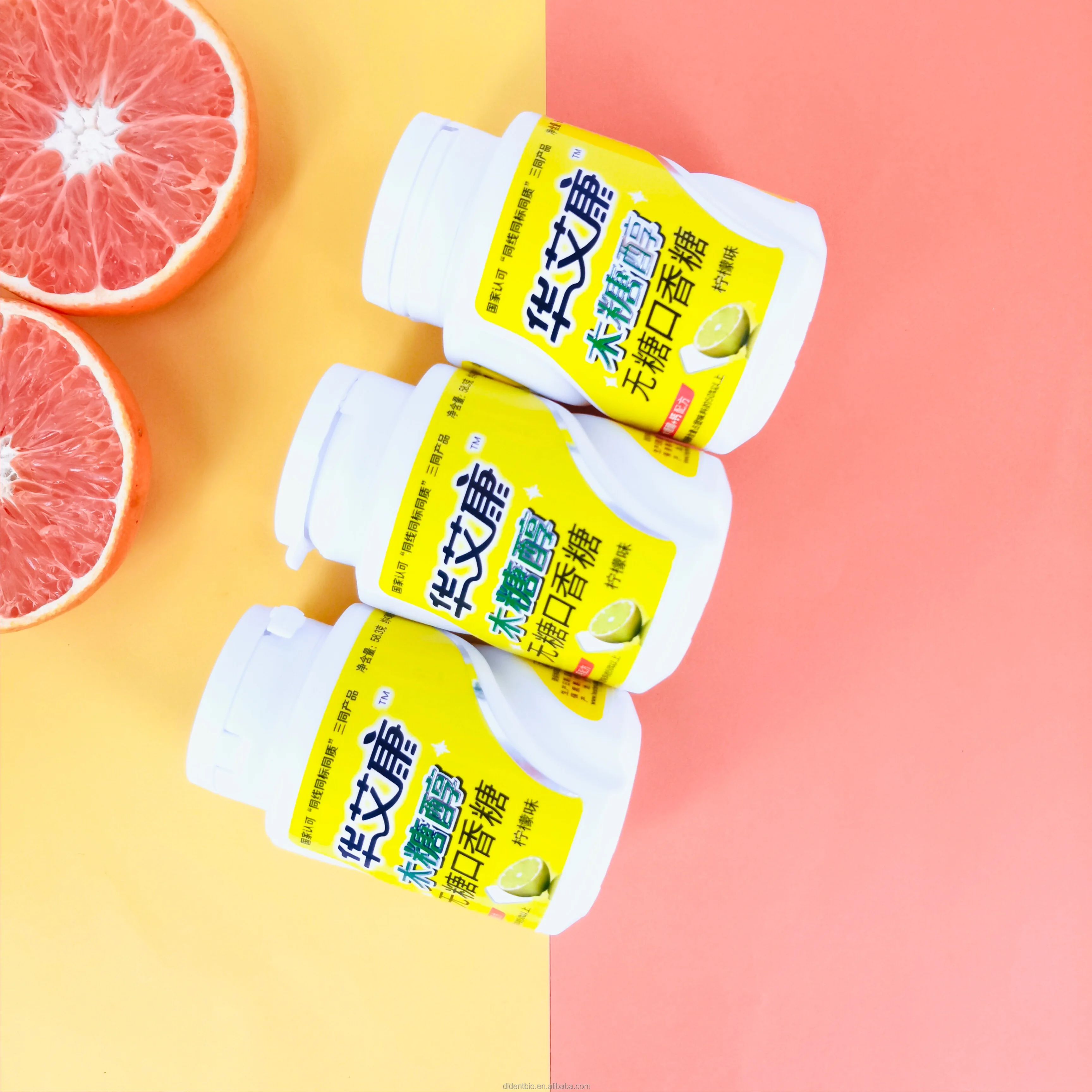 Хиртен кошерная жевательная резинка без сахара с фруктовыми ароматами ксилит