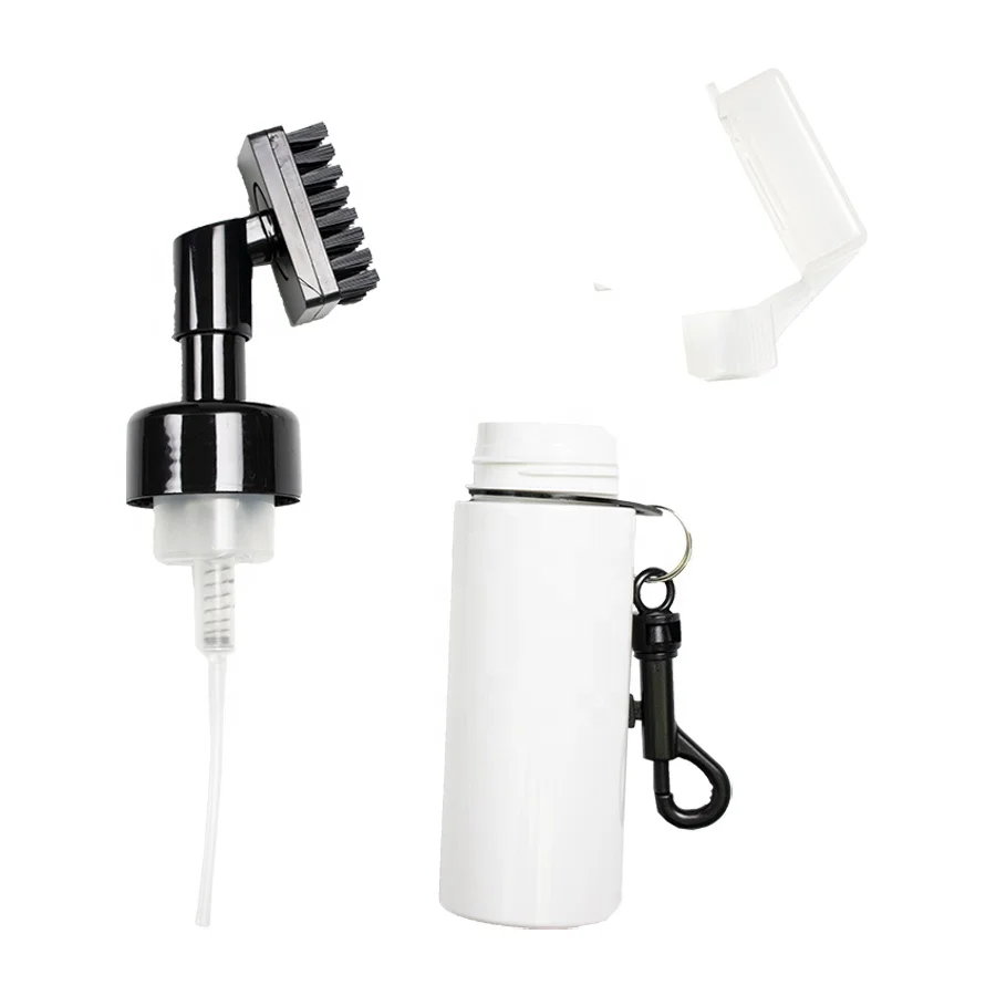 Custom Printed Logo Squeeze Water Bottle Splash Spray Nylon Golf Clubs Cleaning Golf Cleaner