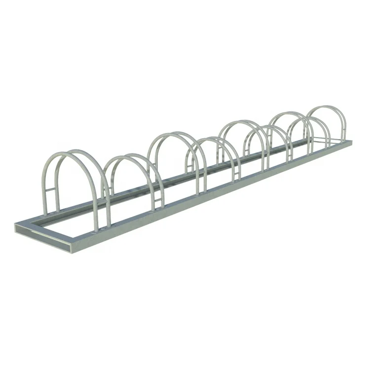 Low Profile Bike Storage Rack Stand 9 Parking Spaces Bike Packing Storage Stand