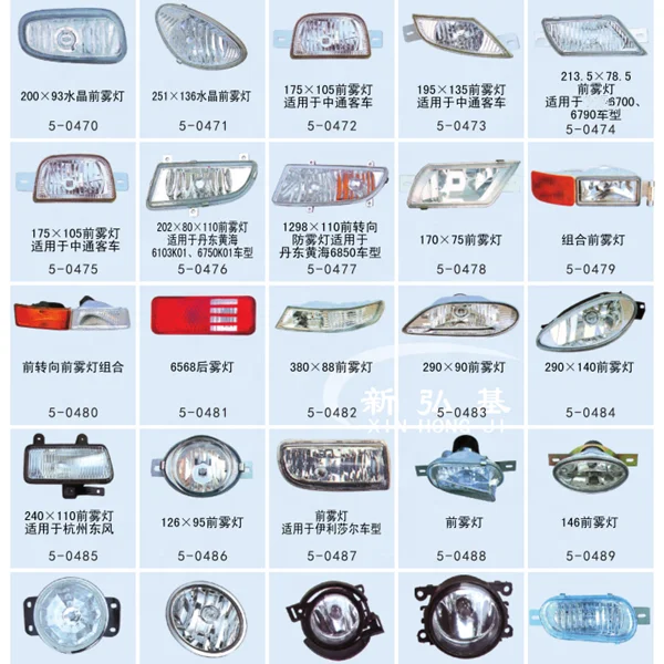 High performance auto spare parts HJ-010 ZK6118 chinese bus spare parts accessories