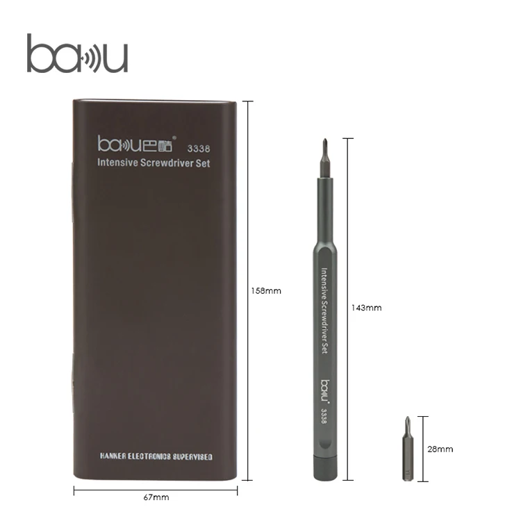 Hot selling micro pen screwdriver ba-3338 screwdriver set hand tool for repair