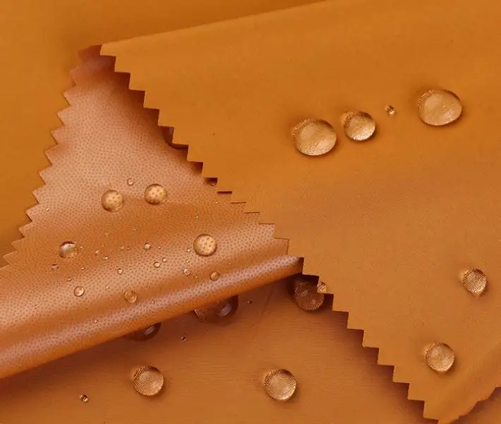 Professional Standard 240t Polyester Dewspo Fabric Waterproof Milky PU Coated Outdoor Material Clothing 100% Polyester Dresses